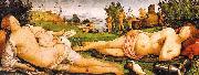 Piero di Cosimo Venus Mars oil painting